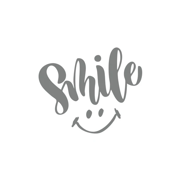 Smile Sticker  17x17 Cm Gri ürün görseli 1