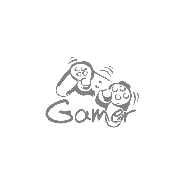 Gamer Sticker 17x17 Cm Gri ürün görseli 1