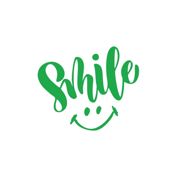 Smile Sticker  17x17 Cm Yeşil ürün görseli 1