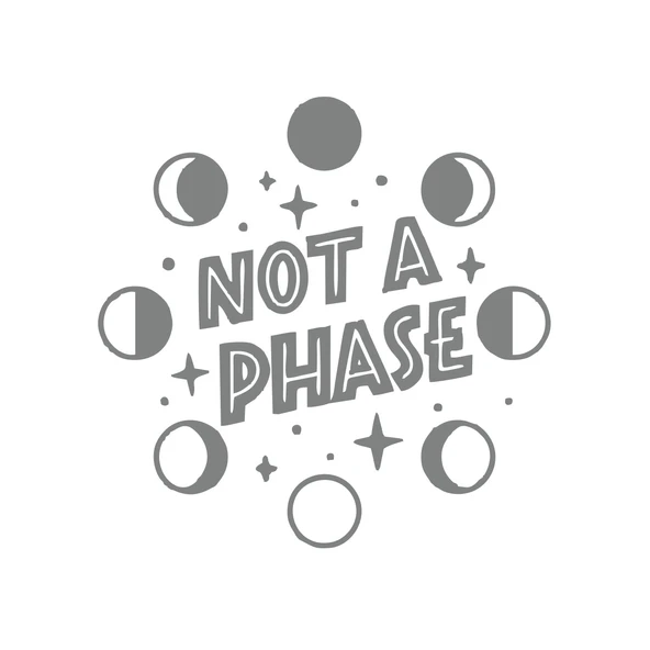 Not Phase Sticker 17x17 Cm Gri ürün görseli 1
