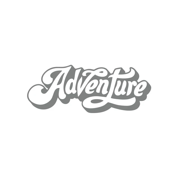 Adventure Sticker 17x17 Cm Gri ürün görseli 1
