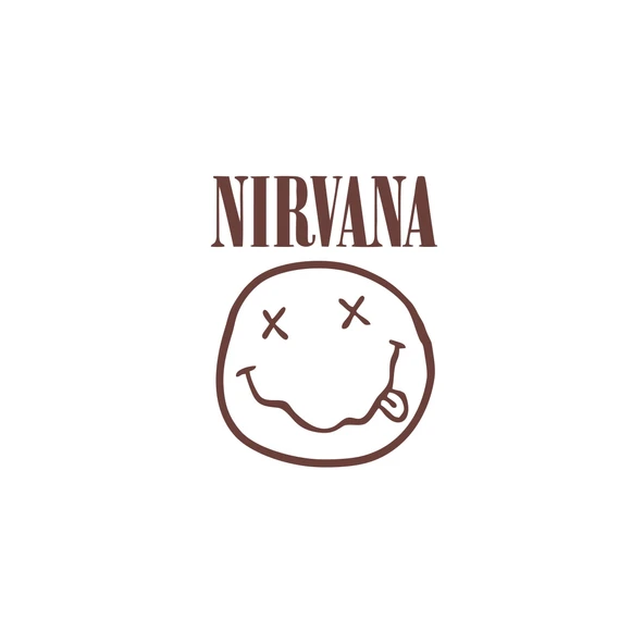 Nirvana Surat Sticker 17x17 Cm Kahverengi ürün görseli 1
