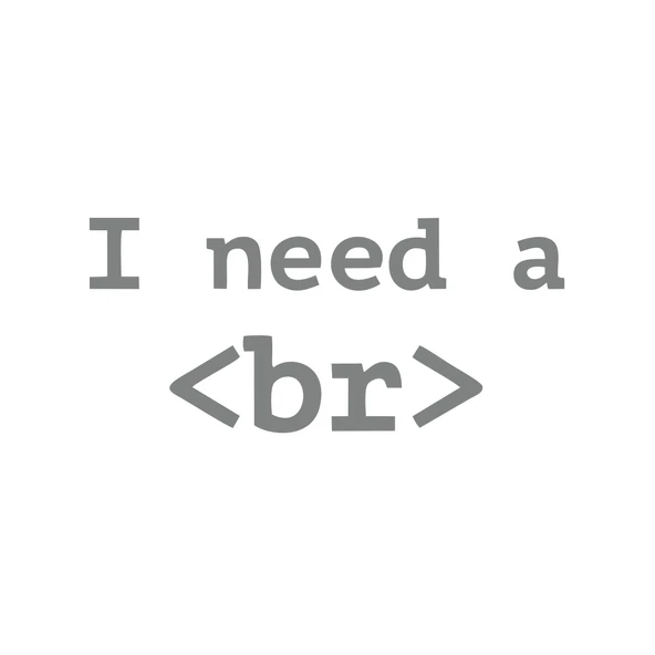 İ need BR Sticker 17x17 Cm Gri ürün görseli 1