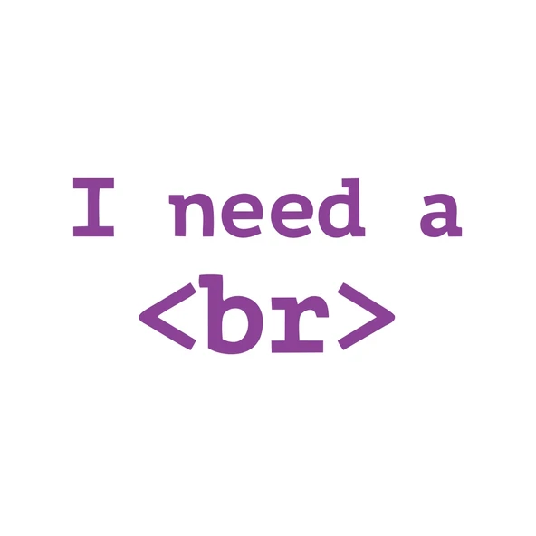 İ need BR Sticker 17x17 Cm Mor ürün görseli 1