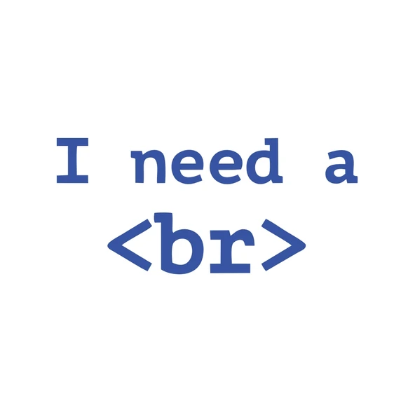 İ need BR Sticker 17x17 Cm Mavi ürün görseli 1
