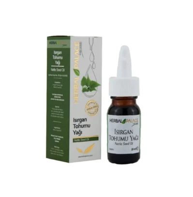 Herbal Palace Isırgan Tohumu Yağı 20 ml soğuk sıkım %100 saf ürün görseli 1