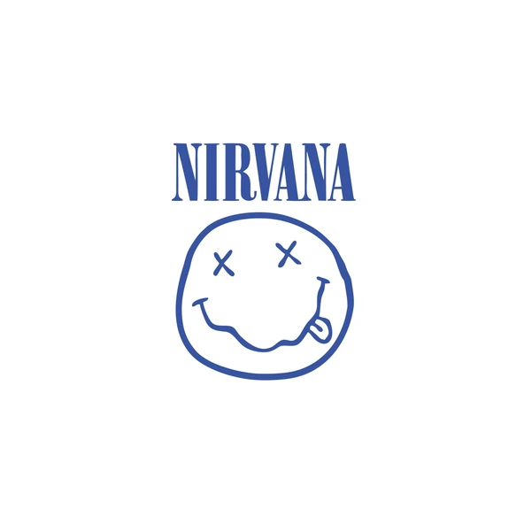 Nirvana Surat Sticker 17x17 Cm Mavi ürün görseli 1