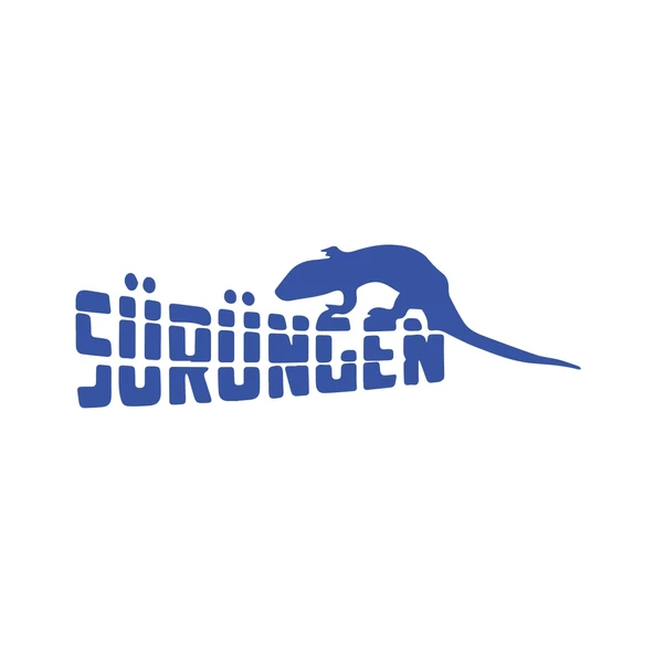 Sürüngen Sticker 17x17 Cm Mavi ürün görseli 1