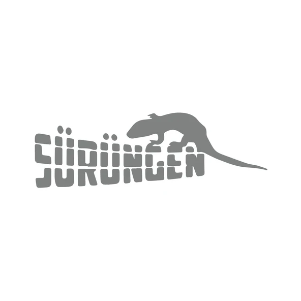 Sürüngen Sticker 17x17 Cm Gri ürün görseli 1