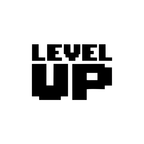 Level Up Sticker 17x17 Cm Siyah ürün görseli 1