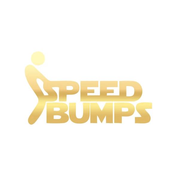 Sped Bummbs Sticker 17x17 Cm Gold ürün görseli 1