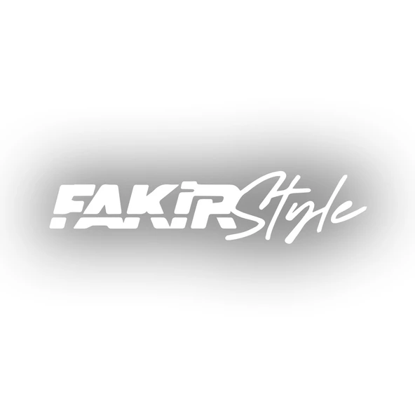 Fakir Style Sticker 17x17 Cm Beyaz ürün görseli 1