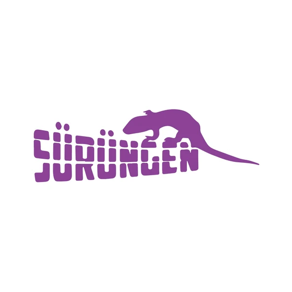 Sürüngen Sticker 17x17 Cm Mor ürün görseli 1
