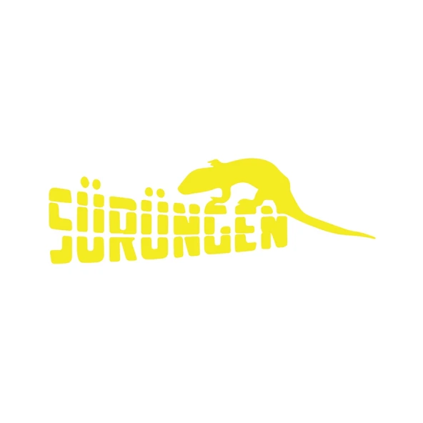 Sürüngen Sticker 17x17 Cm Sarı ürün görseli 1