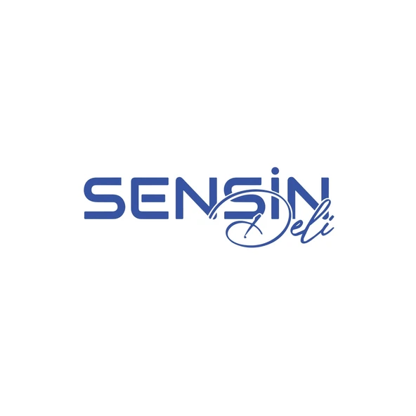 Sensin Deli Sticker 17x17 Cm Mavi ürün görseli 1