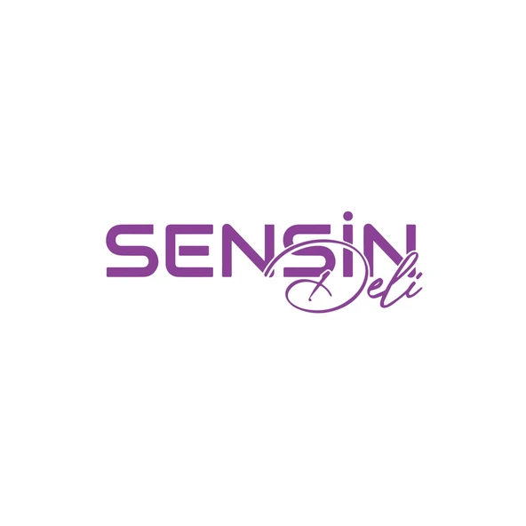 Sensin Deli Sticker 17x17 Cm Mor ürün görseli 1