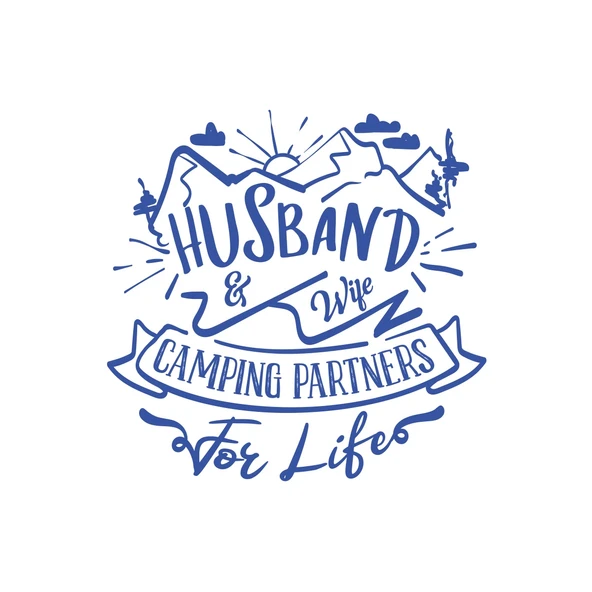 Husband Sticker 17x17 Cm Mavi ürün görseli 1