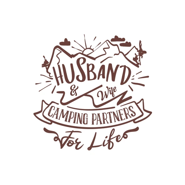 Husband Sticker 17x17 Cm Kahverengi ürün görseli 1