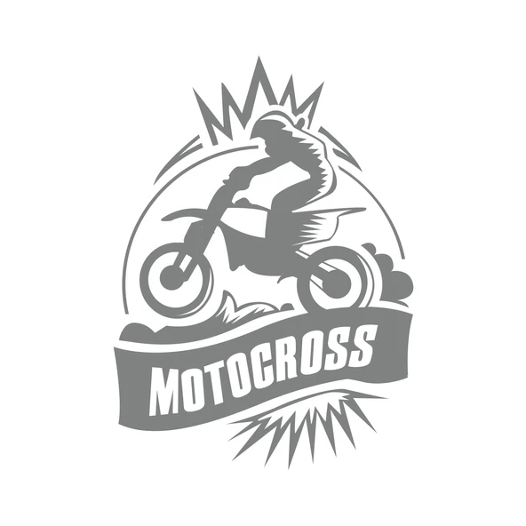 Motokros Sticker 17x17 Cm Gri ürün görseli 1