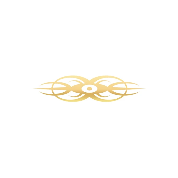 Göz Tribal Sticker 17x17 Cm Gold ürün görseli 1