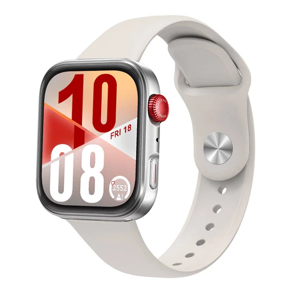 Huawei Watch Fit 4 Fit 4 Pro İle Uyumlu PureLux Tam Uyumlu Yumuşak Soft Silikon Kordon  Starlight ürün görseli 1