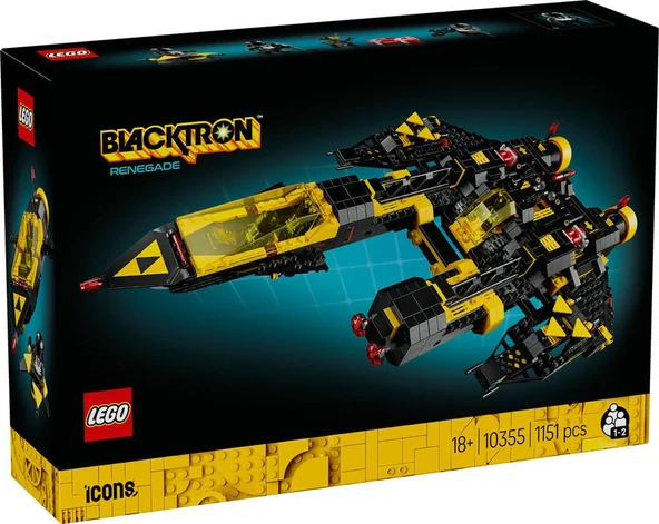 LEGO Icons 10355 Blacktron Renegade ürün görseli 1