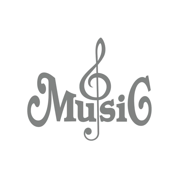 Müzik ve Nota Sticker 17x17 Cm Gri ürün görseli 1