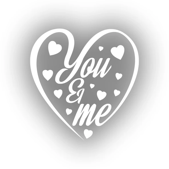 Yo and Me Sticker 17x17 Cm Beyaz ürün görseli 1