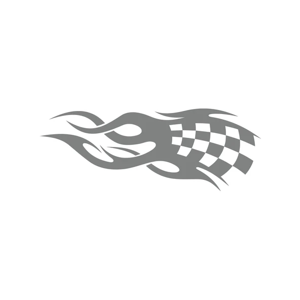Alev Racing Sticker 17x17 Cm Gri ürün görseli 1