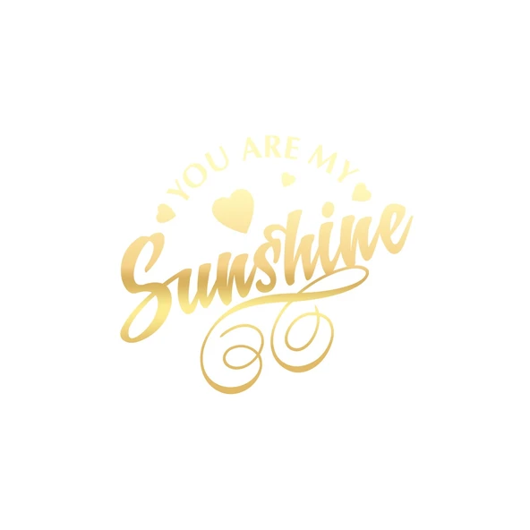 Sunshine Sticker 17x17 Cm Gold ürün görseli 1