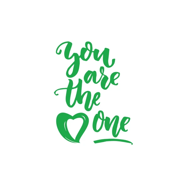 You Are The Pne Sticker 17x17 Cm Yeşil ürün görseli 1