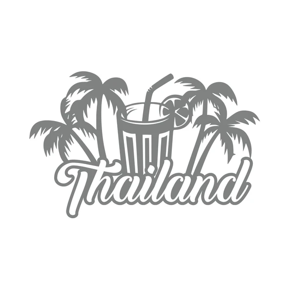 Thailand Sticker 17x17 Cm Gri ürün görseli 1