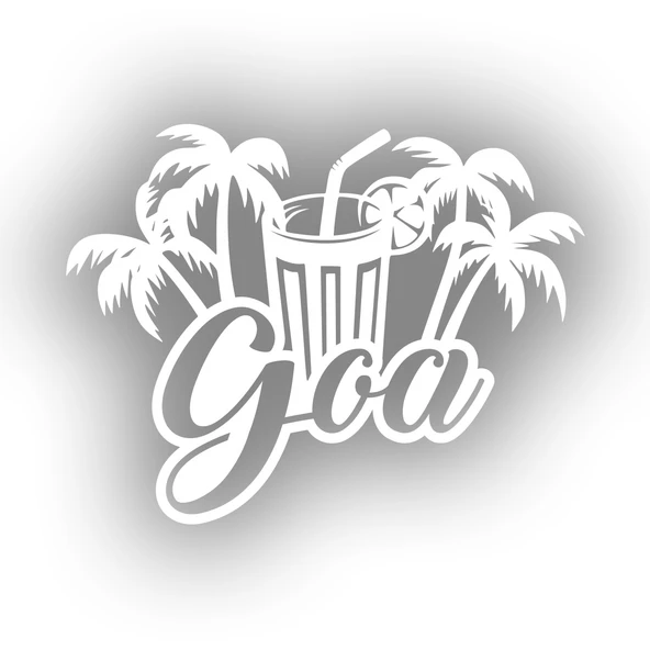 Goa Sticker 17x17 Cm Beyaz ürün görseli 1