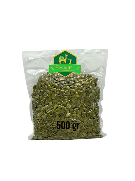 1. Kalite Çiğ Kavrulmamış Kabak Çekirdeği Içi 500 gr (VAKUMLU AMBALAJ) ürün görseli 1