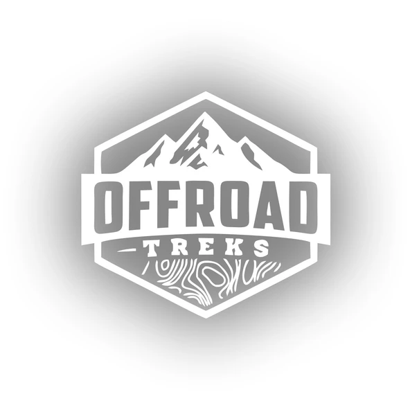 Offroad ve Dağ Sticker 17x17 Cm Beyaz ürün görseli 1