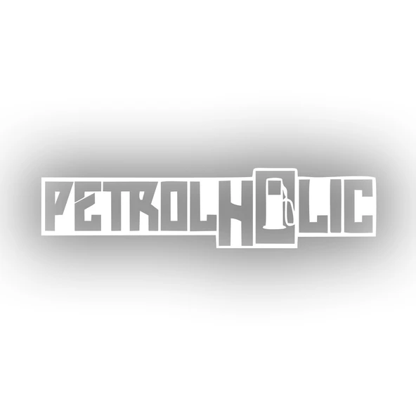 Petrol Sticker 17x17 Cm Beyaz ürün görseli 1