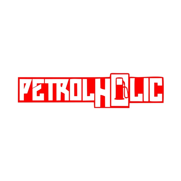 Petrol Sticker 17x17 Cm Kırmızı ürün görseli 1