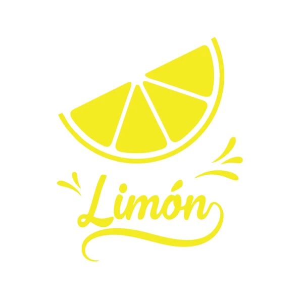 Limon Sticker 17x17 Cm Sarı ürün görseli 1