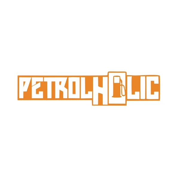 Petrol Sticker 17x17 Cm Turuncu ürün görseli 1