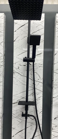 siyah banyo batarya seti - Resim 3