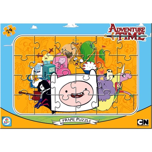 Laço Kids Adventure Time 24 Parça Frame Puzzle AW7608 ürün görseli 1