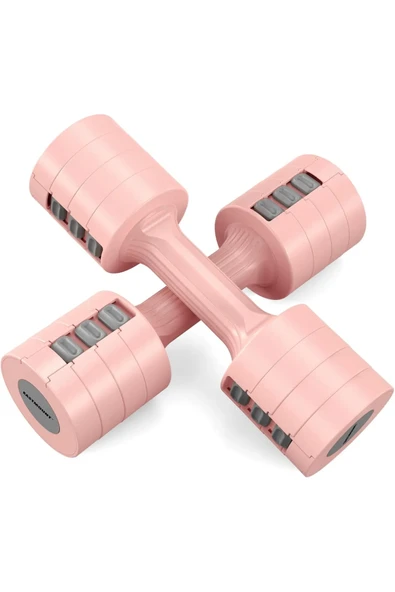 Kadınlar için Ayarlanabilir El Dambıl 5 LB Dambıl 2'li Set, 4'ü 1 Arada Küçük Dambıl Seti EE130 ürün görseli 1