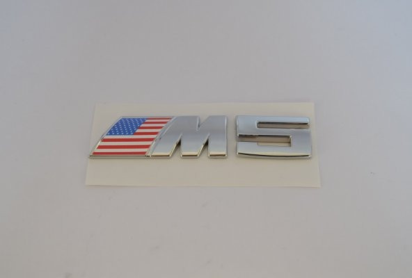 BMW M5 KÜÇÜK YAZI AMERİCAN BAYRAKLI ürün görseli 1
