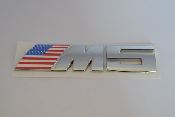 BMW M5 BÜYÜK YAZI AMERICAN BAYRAKLI ürün görseli 1