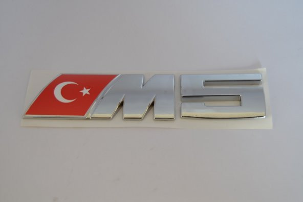 BMW M5 BÜYÜK YAZI TÜRK BAYRAKLI ürün görseli 1