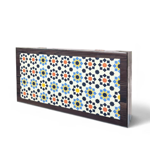 Biggdesign Star Tavla | Çizilmez Zeminli, Mıknatıslı MDF Kasa, 2 Kat Vernik Cilalı ürün görseli 1
