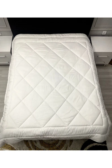 Pusula Home Çift Kişilik Pano Kapitone Dikimli Mikrofiber Dokuma Kumaş Silikon Yorgan ürün görseli 1