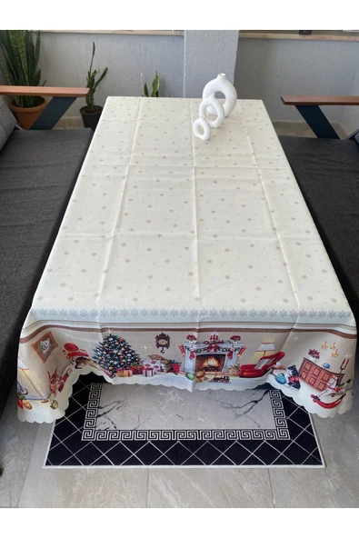 Pusula Home Yılbaşı Temalı Masa Örtüsü - Resim 3