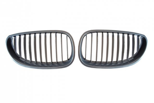 BMW E60 KARBON DESENLİ PANJUR SETİ 2003-2010 ürün görseli 1