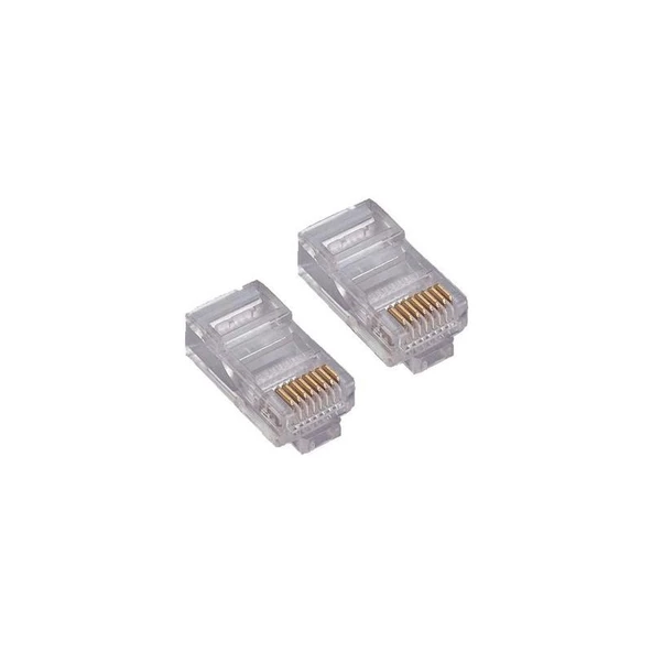 SP-U100-D Cat6 RJ45 Delikli Yeni Nesil KONNEKTÖR-100 Adet ürün görseli 1